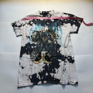 Black and White Graphic T-Shirt